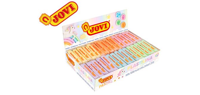 Plastilina Jovi 70 surtida tamaño caja de 30 unidades