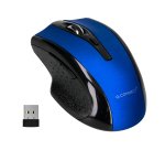 Ratón q-connect óptico inalámbrico 1000 dpi receptor usb 2,4 ghz azul