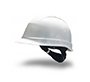 Casco faru de proteccion polietileno con ruleta y atalaje 6 puntos ventilado color blanco