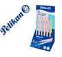 Boligrafo pelikan jazz pastel expositor de 12 unidades colores surtidos