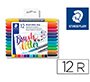 Rotulador de colorear doble punta Design Journey Staedtler colores surtidos - Paquete de 12