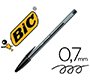 Boligrafo bic cristal ultrafine punta forma aguja 0,7 mm negro