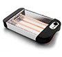 Tostador lacor plano potencia 600w con bandeja recogemigas 36x21x6,5 cm