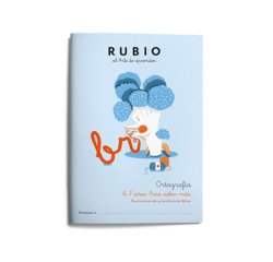 Cuaderno rubio ortografía 6-7 años 