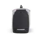 Mochila para portátil q-connect 18" negra / gris poliester impermeable