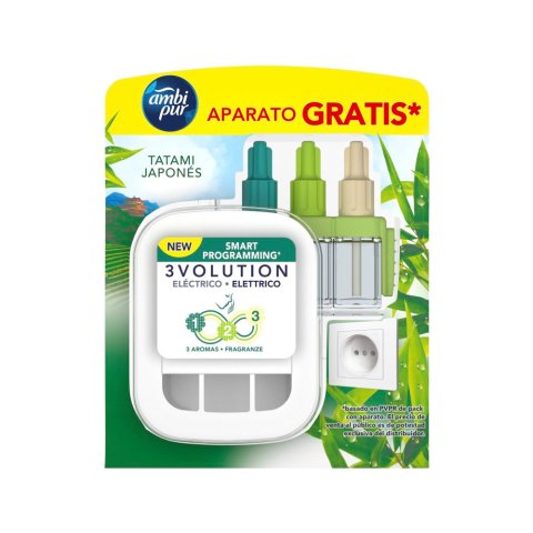 Recambio ambipur electrico 3 volution japones recambio 21 ml + Aparato Gratis
