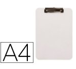 Portanotas q-connect plastico din a4 blanco 2,5mm