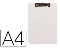 Portanotas q-connect plastico din a4 blanco 2,5mm