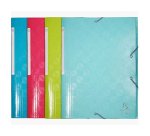 Carpetas con gomas y 3 solapas, maxi capacity 1928 600 g/m2 - Colores surtidos