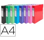 Carpetas de proyecto con gomas Iderama® 7/10e - 600 g/m2 - Lomo: 60 mm - Formato de documento: A4 máximo 24x32cm - Tamaño: 25x33cm - Colores surtidos