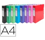 Carpetas de proyecto con gomas Iderama® 7/10e - 600 g/m2 - Lomo: 80 mm - Formato de documento: A4 máximo 24x32cm - Tamaño: 25x33cm - Colores surtidos