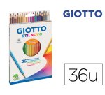 Lapices de colores giotto stilnovo caja de 36 colores surtidos