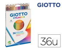 Lapices de colores giotto stilnovo caja de 36 colores surtidos