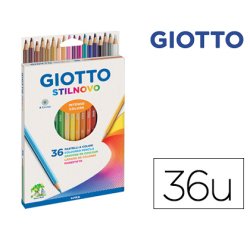 Lapices de colores giotto stilnovo caja de 36 colores surtidos