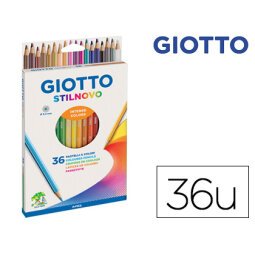 Lapices de colores giotto stilnovo caja de 36 colores surtidos