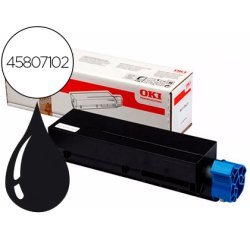 OKI 45807102 cartucho de tóner Original Negro 1 pieza(s)