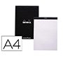 Bloc nota rhodia black dot pad din a4 80 hojas 80 g/m2 liso con puntos negros 5 mm perforado