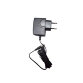 Adaptador de corriente q-connect para modelos xf36- xf37-xf38 y kf11213 100 100-240v 50/60hz 0.2a