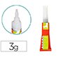 Pegamento q-connect adhesivo instantaneo fuerte 3 g unidad