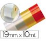 Cinta fantasia 10 m x 19 mm blanco