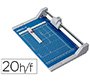 Cizalla de rodillo dahle profesional 550 din a4 metalica capacidad de corte 20 hojas