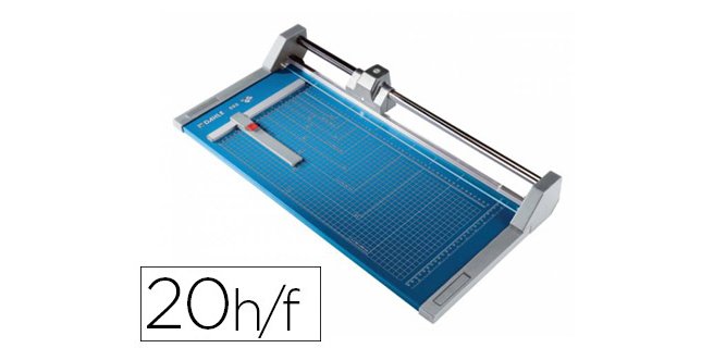 Cizalla de rodillo dahle profesional 552 din a3 metalica capacidad de corte 20 hojas
