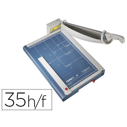 Cizalla de palanca profesional dahle 867 din a3 metalica capacidad de corte 35 hojas