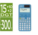 Calculadora casio fx-85sp cw iberia solar cientifica +300 funciones 9 memorias 15+10+2 digitos 16 mb flash con tapa