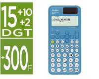 Calculadora casio fx-85sp cw iberia solar cientifica +300 funciones 9 memorias 15+10+2 digitos 16 mb flash con tapa