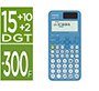 Calculadora casio fx-85sp cw iberia solar cientifica +300 funciones 9 memorias 15+10+2 digitos 16 mb flash con tapa