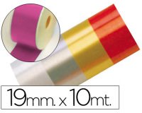 Cinta fantasia 10 mt x 19 mm fucsia