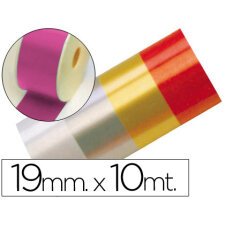 Cinta fantasia 10 mt x 19 mm fucsia