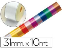 Cinta fantasia 10 mt x 31 mm blanco