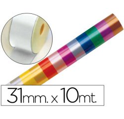 Cinta fantasia 10 mt x 31 mm blanco