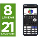 Calculadora casio fx-cg50 cientifica grafica 8 lineas 21 caracteres pantalla color 3d memoria 16 mb conexion usb