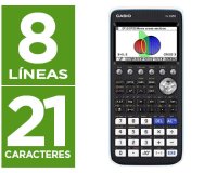 Calculadora casio fx-cg50 cientifica grafica 8 lineas 21 caracteres pantalla color 3d memoria 16 mb conexion usb