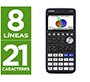 Calculadora casio fx-cg50 cientifica grafica 8 lineas 21 caracteres pantalla color 3d memoria 16 mb conexion usb