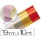 Cinta fantasia 10 mt x 19 mm rosa