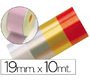 Cinta fantasia 10 m x 19 mm rosa