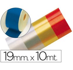Cinta fantasia 10 mt x 19 mm azul