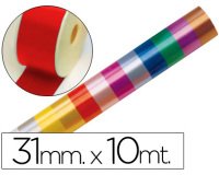 Cinta fantasia 10 mt x 31 mm rojo