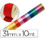 Cinta fantasia 10 mt x 31 mm rojo