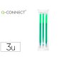 Recambio bolígrafo borrable q-connect retráctil kf11060 - caja de 3 unidades