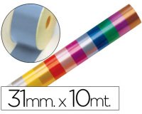 Cinta fantasia 10 mt x 31 mm celeste