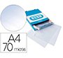 Funda multitaladro elba standard din a4 70 micras cristal caja de 100 unidades