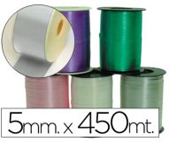 Cinta fantasia 500 mt x 5 mm plata