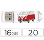 Memoria usb techonetech flash drive 16 gb 2.0 camper van-van