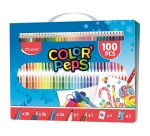 Estuche pintura maped color peps kit 100 piezas surtidas