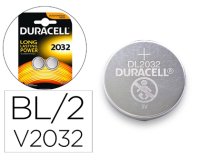 Pila duracell alcalina boton cr2032 blister 2 unidades