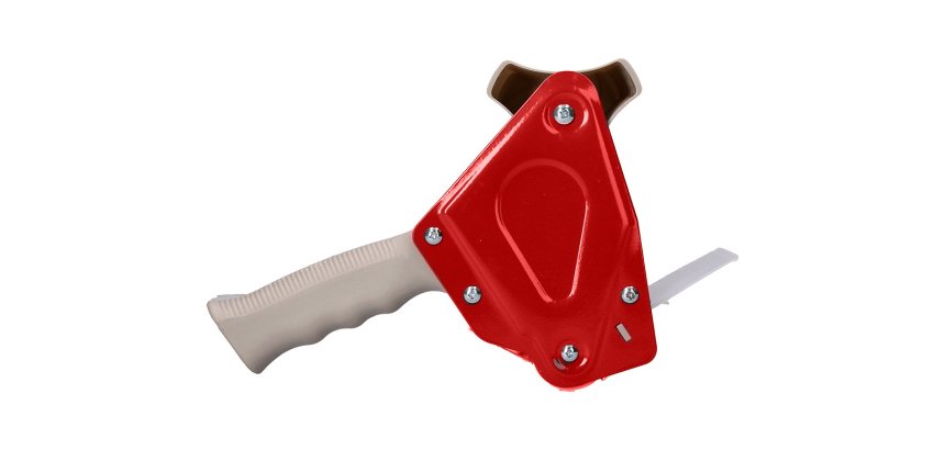 Portarrollo q-connect para embalaje para cintas 66 mt x 75 mm